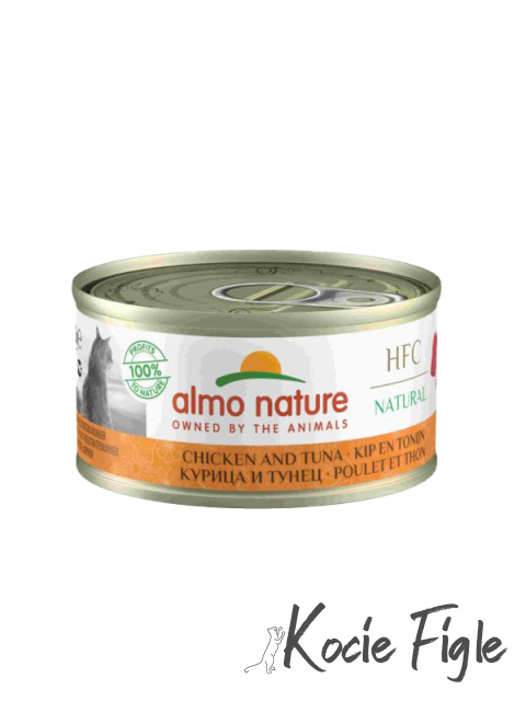 Almo Nature - HFC Natural - Kurczak z tuńczykiem 70g