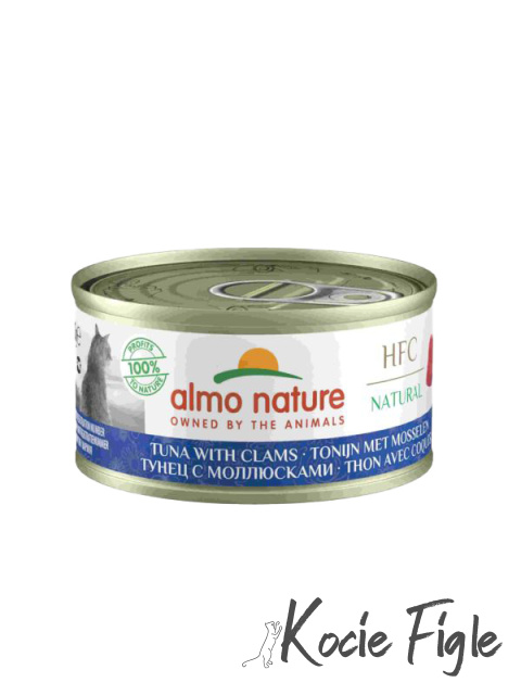 Almo Nature - HFC Natural - Tuńczyk z małżami 70g