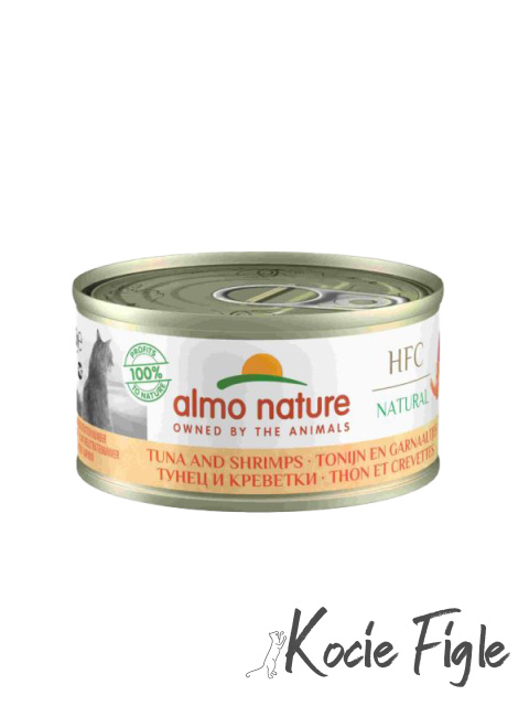 Almo Nature - HFC Natural - Tuńczyk z krewetkami 70g