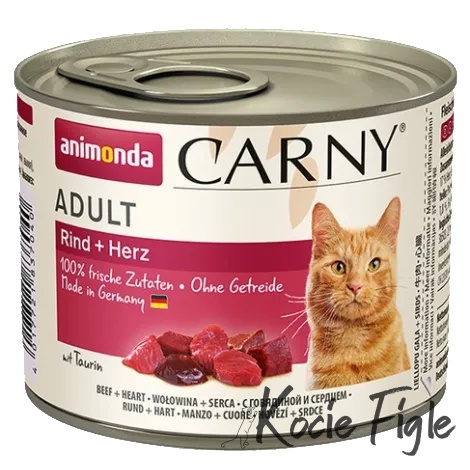 Animonda - Carny - Wołowina i serca - 200g
