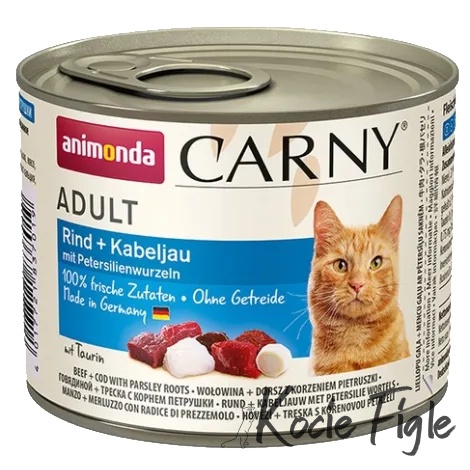 Animonda - Carny - Wołowina, Dorsz i korzeń pietruszki - 200g