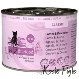 Catz Finefood - Classic N.11 - Jagnięcina i Królik 200g