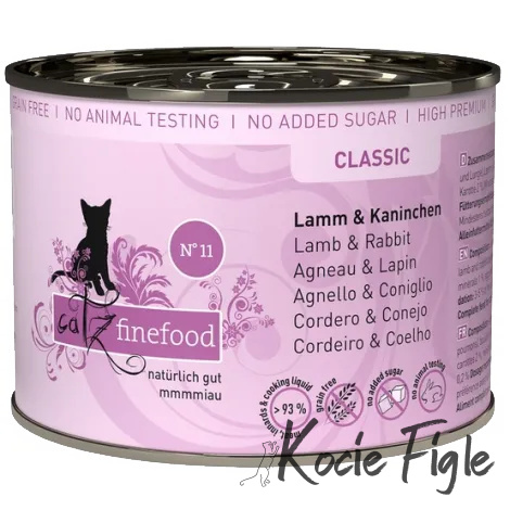 Catz Finefood - Classic N.11 - Jagnięcina i Królik 200g