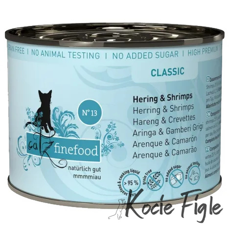 Catz Finefood - Classic N.13 - Śledź i Krewetki 200g