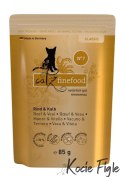 Catz Finefood - Classic N.7 - Wołowina z Cielęciną 85g