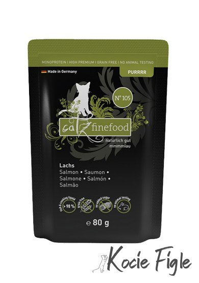 Catz Finefood - Purrrr N.105 - Łosoś 80g