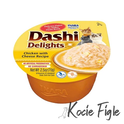 Inaba - Dashi Delights - Kurczak i Ser 70g