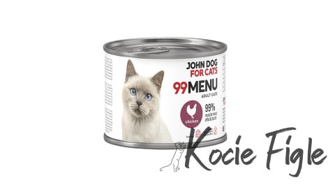 John Dog for Cats - 99 Menu - Kurczak - 200g