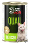 John Dog for Cats - Przepiórka - Mus 400g