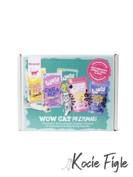 WOW Cat Box - zestaw testowy przysmaków i karm dla kota