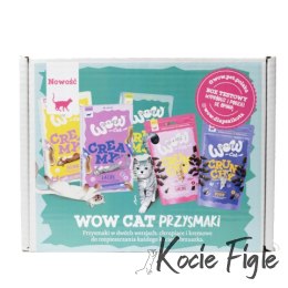 WOW Cat Box - zestaw testowy przysmaków i karm dla kota