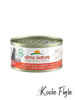 Almo nature - HFC JELLY - Łosoś i marchew - 70g