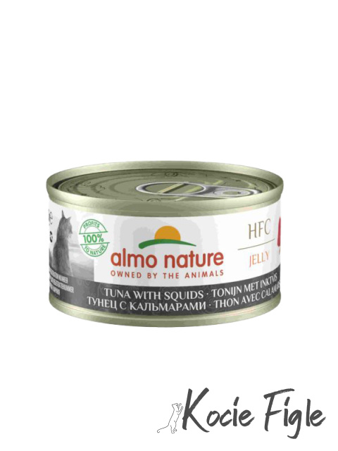 Almo nature - HFC JELLY - Tuńczyk i kalmary - 70g