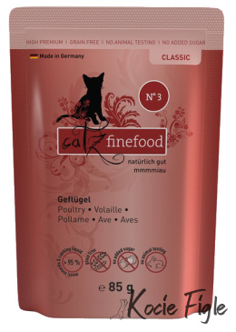 Catz Finefood - Classic N.03 - Drób - 85g