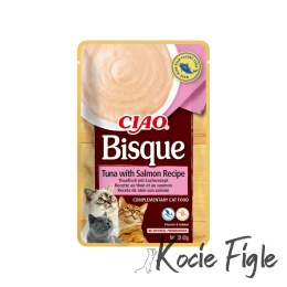 Inaba - Ciao Bisque - Tuńczyk z łososiem - Kremowa zupka - 40g