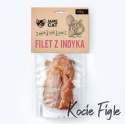 John Dog for Cats - Filet z indyka - Płaty - 100g