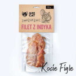 John Dog for Cats - Filet z indyka - Płaty - 100g