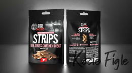 John Dog for Cats - Soft Bites - Paski z kurczaka szwajcarskiego - 45g