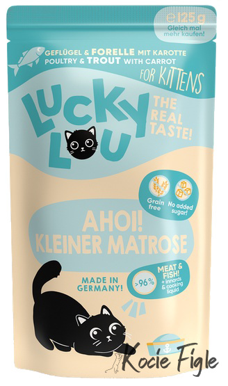 Lucky Lou - Junior - Drób i pstrąg - 125g