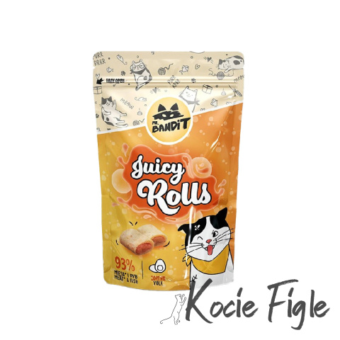 Mr. Bandit - Juicy Rolls - Kurczak z żółtkiem - 40g