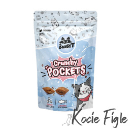 Mr. Bandit - Crunchy Pockets - Łosoś - 40g