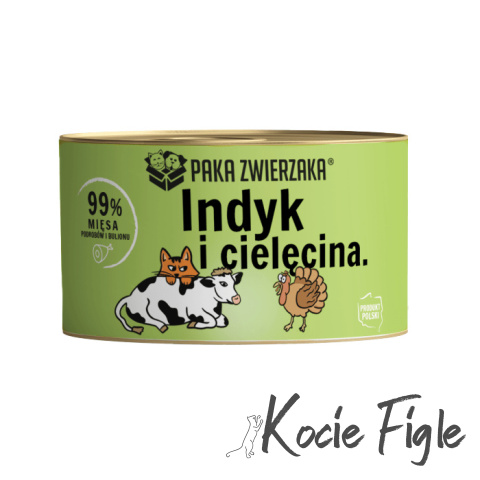 Paka Zwierzaka - Indyk z cielęciną - 200g