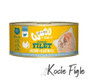 WOW Cat - Filety kurczaka z krewetkami 70g