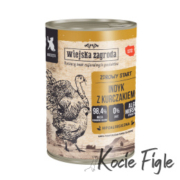 Wiejska Zagroda - Indyk z Kurczakiem - 400g