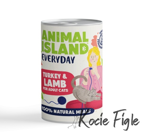 Animal Island - Everyday - Indyk i Jagnięcina - 400g