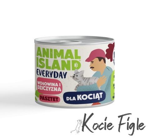 Animal Island - Everyday Junior - Wołowina i Dziczyzna - 185g