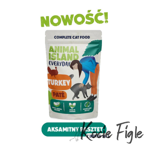 Animal Island - Indyk - Kremowy Pasztet - 100g