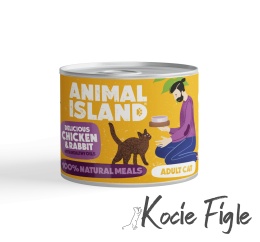 Animal Island - Kurczak i Królik - 200g