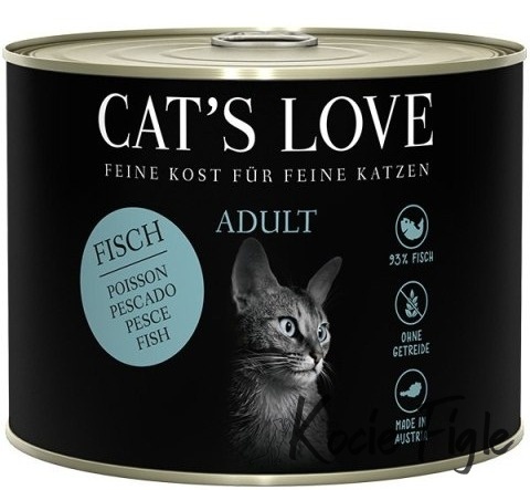 Cat's Love - Ryby z olejem z krokosza i pietruszką - 200g