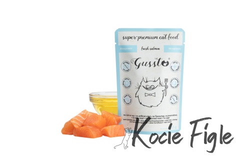 Gussto - Świeży Łosoś - 85g