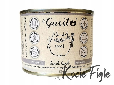 Gussto - Świeża Jagnięcina - 200g