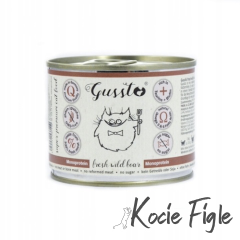 Gussto - Świeży Dzik - 200g