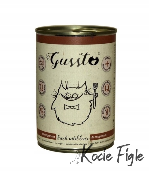 Gussto - Świeży Dzik - 400g