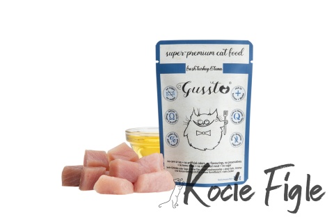 Gussto - Świeży Indyk z Tuńczykiem - 85g