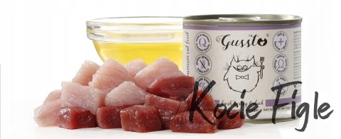 Gussto - Świeży Indyk z Kaczką - 200g