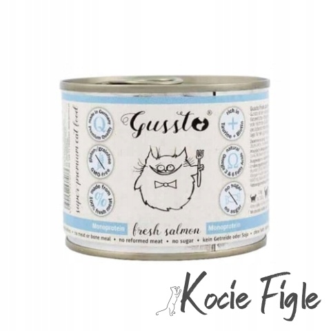 Gussto - Świeży Łosoś - 190g