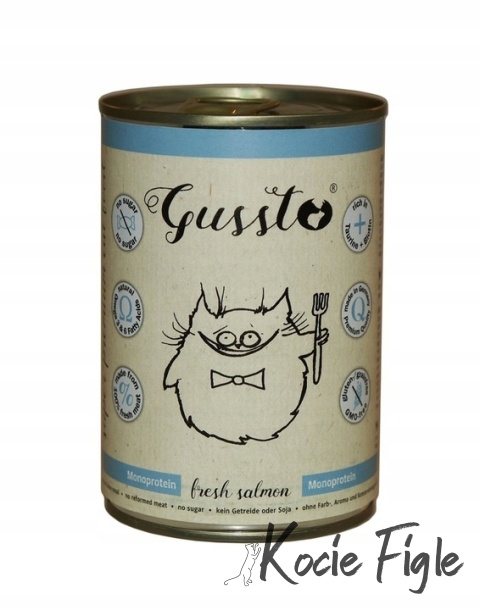 Gussto - Świeży Łosoś - 375g