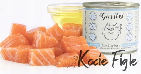 Gussto - Świeży Łosoś - 190g
