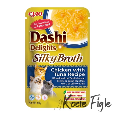 Inaba - Dashi Delights - Silky Broth - Kurczak i Tuńczyk - 40g