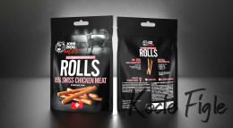 John Dog for Cats - Soft Bites - Rollsy z kurczaka szwajcarskiego - 50g