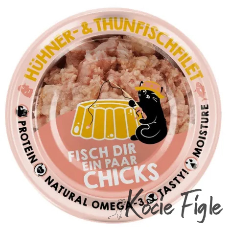 Lucky Lou - Extrafood - Tuńczyk i kurczak w galaretce - 70g