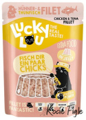 Lucky Lou - Extrafood - Tuńczyk i kurczak w galaretce - 70g