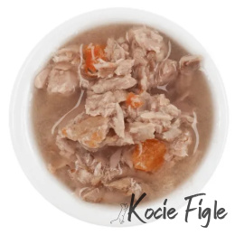 Lucky Lou - Extrafood - Tuńczyk i marchewka w bulionie - 70g