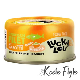 Lucky Lou - Extrafood - Tuńczyk i marchewka w bulionie - 70g