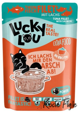 Lucky Lou - Extrafood - Tuńczyk i łosoś - 70g