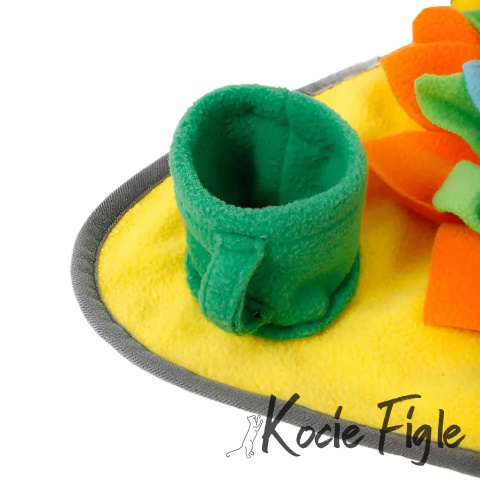 NUXIE® - Mata węchowa - Kwiatek - XL - 60 cm